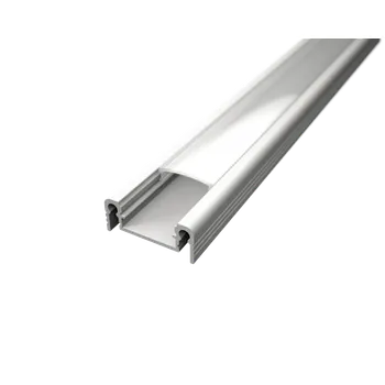 LED lišta Nástěnný profil lišta pro LED pásky N9 bílý - profil lišta + Nacvakávací čirý difuzor 2m - LED Solution - LP113W_LP-UNICOV1-TRA - LP113W_LP-UNICOV1-TRA