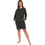 Pleas Dámské šaty tmavozelená L (180777-702-042)