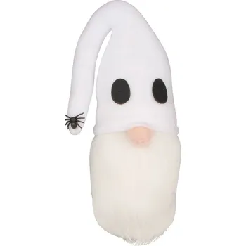 Skřítek duch z filcu na postavení bílý 23 cm