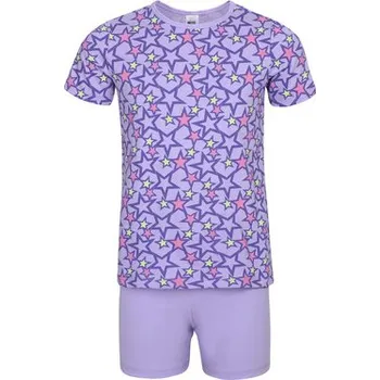 Chlapecké pyžamo Pleas Dětské krátké pyžamo lila 140 (181277-820-140)