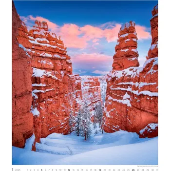 Kalendář Helma365 Nástěnný kalendář Geo Art 2025