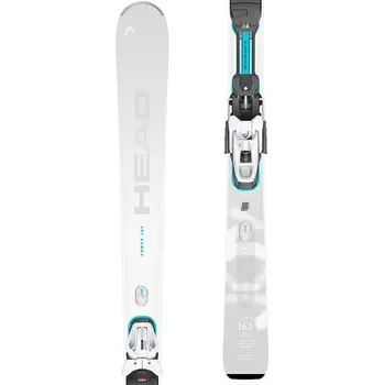 Sjezdové lyžování Dámské sjezdové lyže Head E-POWER JOY SW + JOY 12 GW PRD 158 Bílá, Šedá, Tyrkysová