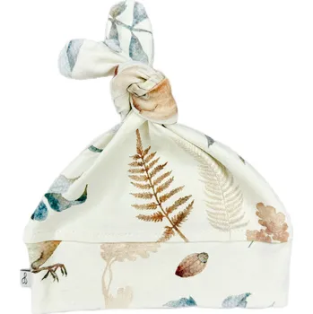 Kojenecká čepice Mimilove Kojenecká čepička srdíčko 0-3m. Kouzelný podzim