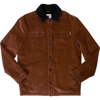 Pánská větrovka FALLEN bunda - Lamb Jacket Brown Black (BROWN BLACK) velikost: S