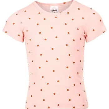 Pleas Dětské tričko s krátkým rukávem růžová 104 (180139-503-104)