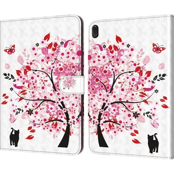 Pouzdro na tablet VSECHNONAMOBIL 45759 ART Zaklápací obal Lenovo Tab E10 (X104) Cat Under the Tree