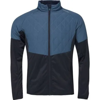 Pánská větruodolná hybridní bunda Klimatex JIVAN NO-WIND 3XL Tmavě modrá, Černá, Stříbrná