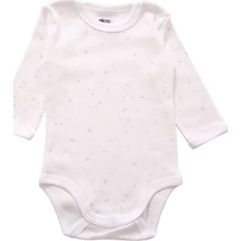 Kojenecký body Pleas Kojenecké body s dlouhým rukávem bílá 092 (179525-100-092)