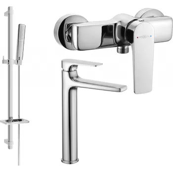 Vodovodní baterie Mexen Lynx DQ72 sprchová sada, chrom - 745914DQ72-00 Bateriové soupravy