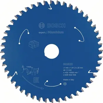 Pilový kotouč BOSCH Expert for Aluminium 2608644536