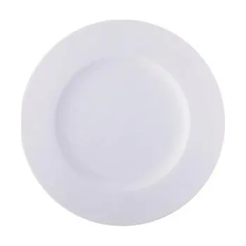 Talíř Talíř na dezert "Economic", bílá, 21 cm, sada 6 ks