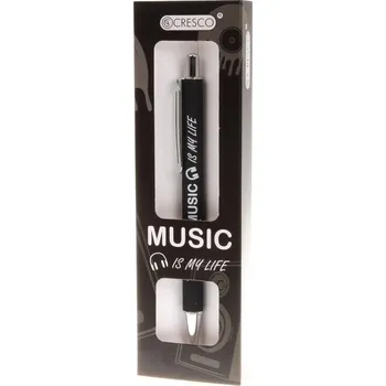 Set školních potřeb Długopis Live Style - Music w etui