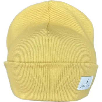 Dívčí mikina Mimilove Přechodová čepice pro větší děti a dospělé Hořčicová