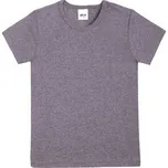 Pleas Chlapecké tričko s krátkým rukávem antracit melé 104 (165337-208-104)