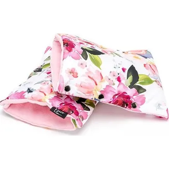 Rukávník T-TOMI Rukavice na kočárek Watercolor flowers