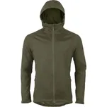 HIGHLANDER Bunda STOW & GO voděodolná s kapucí skladná ZELENÁ ZELENÁ - OLIV XS