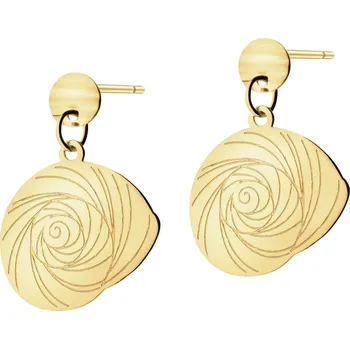 Náušnice Zlaté náušnice - květiny - AP539-7436