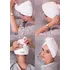 Ručník VENIRA Turban/ručník na vlasy bílý