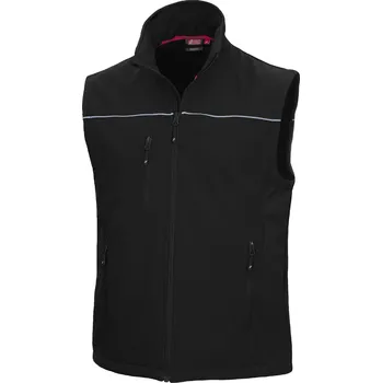 Pánská vesta NITRAS MOTION TEX LIGHT, softshellová vesta, černá Velikost: 3XL