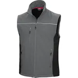 NITRAS MOTION TEX LIGHT, softshellová vesta, šedá / černá Velikost: S