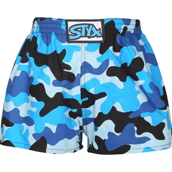 Dětské trenky Styx art klasická guma maskáč modrý (J1850) 4-5 let Možnost vrácení zboží ZDARMA do 120 dnů!