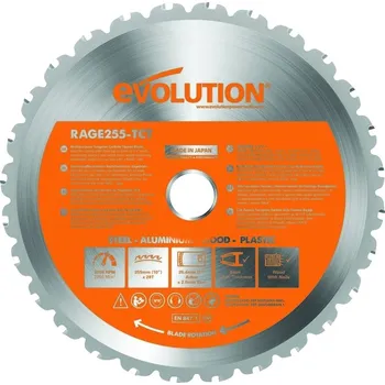 Pilový kotouč Kotouč pilový Evolution Rage 255×25×2 mm 28 z.