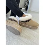 Mishel Zimní válenky OlaVoga beige Velikost: 36