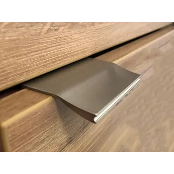 Nábytkové kování In-Design Nábytková úchytka Line rovná imitace nerezi VPP Rozměr úchytky (mm): 72