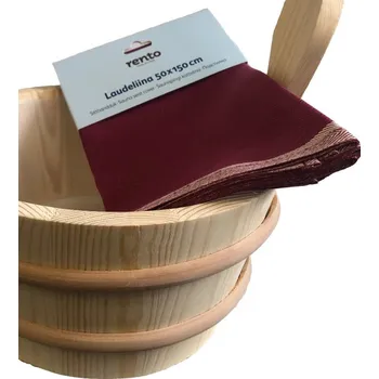 Rento osuška do sauny 50x150cm Modrá