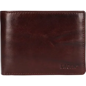 Peněženka Pánská kožená peněženka Lagen LG2111 brown