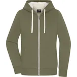 JAMES & NICHOLSON Mikina FRIGGA LADY, různé barvy Velikost M olive