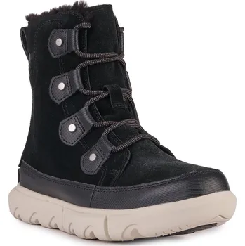 Dámská zimní obuv Sorel Explorer™ II Joan Faux Fur WP Wmn 1951631010 - black fawn 37