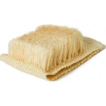 Masážní žínka do sauny velká sisal se štětinkami