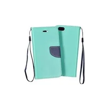 Pouzdro na mobilní telefon Fancy Book Samsung G388 Galaxy xCover 3 mint/navy - pouzdro na mobilní telefon