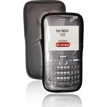 Pouzdro na mobilní telefon Campa se zipem Nokia C3 - pouzdro na mobilní telefon