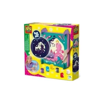 Set školních potřeb Pudełko bajkowe cienie świecące w ciemności