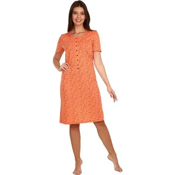 Dámské noční prádlo Pleas Dámská noční košile korálová červená M (177509-517-040)