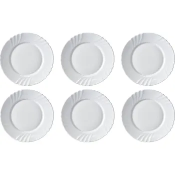 Talíř Mělký jídelní talíř Galicja BIANCO 25 cm