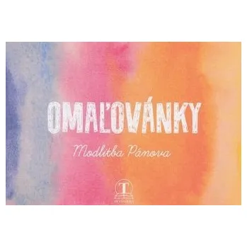 První čtění Omaľovánky - Modlitba Pánova