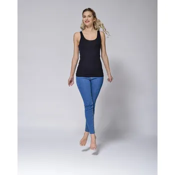 Pleas Dámská košilka se širokým ramínkem BODY FEELING černá S (147864-000-038)