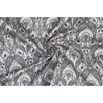 Brokát knížecí, černo-stříbrný, sartor.cz