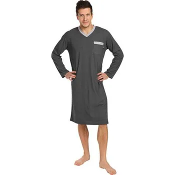 Pánská noční košile Pleas Pánská noční košile černá 3XL (180817-000-058)