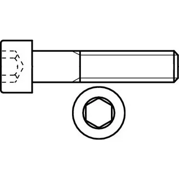 Šroub Šrouby vnitřní imbus válcová hlava dle čsn 1143 m 5x110 pevnost 8.8 zinek bílý