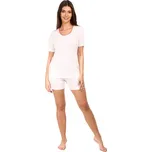Pleas Dámské krátké pyžamo bílá S (179796-100-038)
