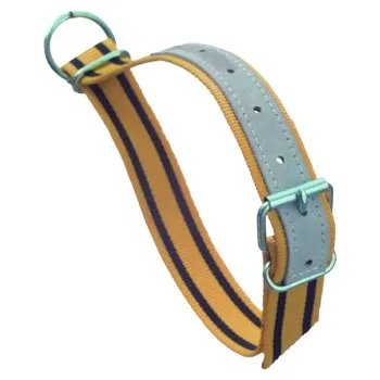 Krční řemen textilní, podšitý, délka 90 cm, šířka 4cm