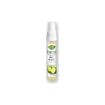 Dezinfekce Čistící hygienický sprej na ruce antibakteriální LEMONGRASS + LIMETKA 27 ml