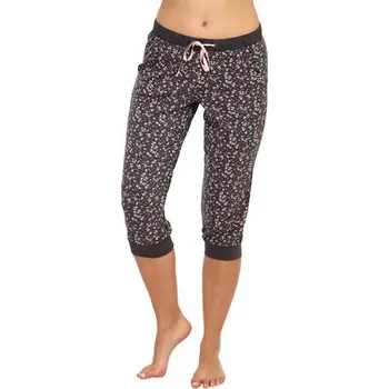 Dámské legíny Pleas Dámské 3/4 domácí kalhoty grafit 3XL (177544-207-048)