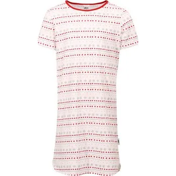 Dívčí noční košile Pleas Dívčí noční košile s krátkým rukávem bílá 128 (180129-100-128)