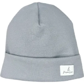 Čepice Mimilove Přechodová čepice 06-24m. Modrošedá Limited Edition
