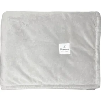 deka Mimilove Mikroplyšová deka Velvet s antialergickou výplní Světle Šedá
